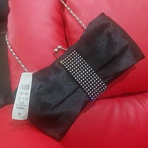 Cache Black Evening Clutch